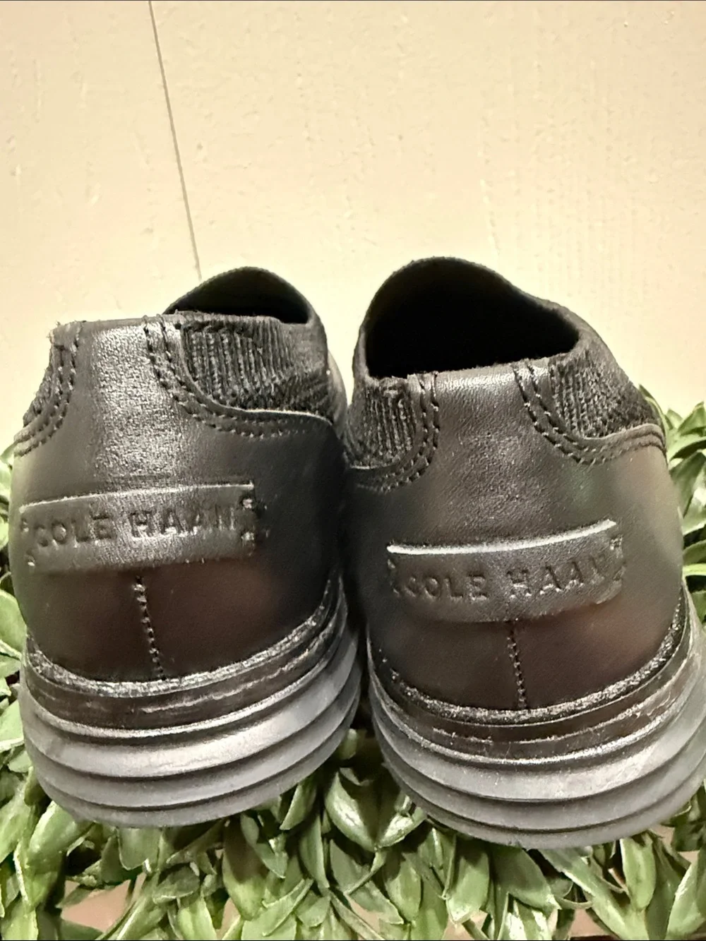 Cole Haan Women's Original Grand Cloudfeel Meridian Black Knit Loafers Sz 7 NWOT
